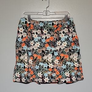 Jack Smith Women's Floral Athletic Skirt Pleated Sz XL - Pickleball, tennis